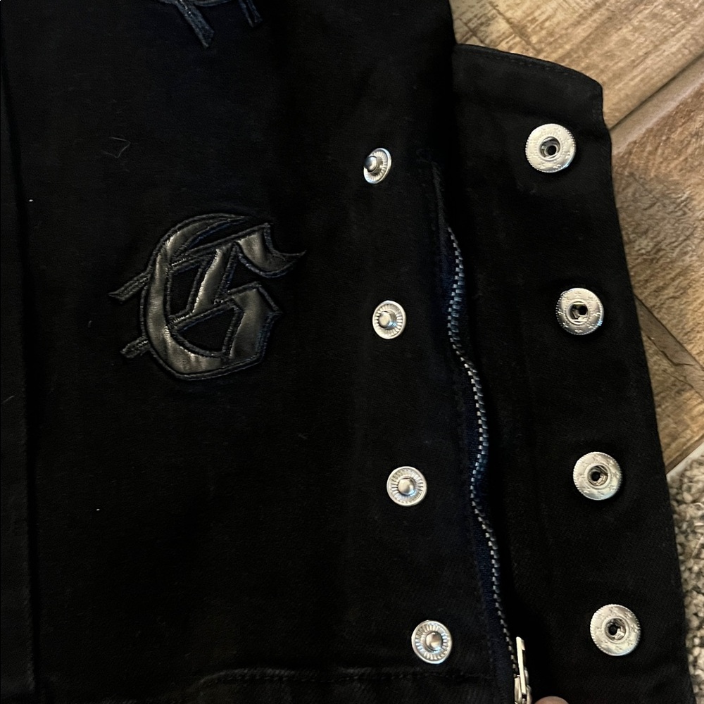 Godspeed Black Logo Patch Denim Jeans – Men’s Size 34 - Picture 4 of 4